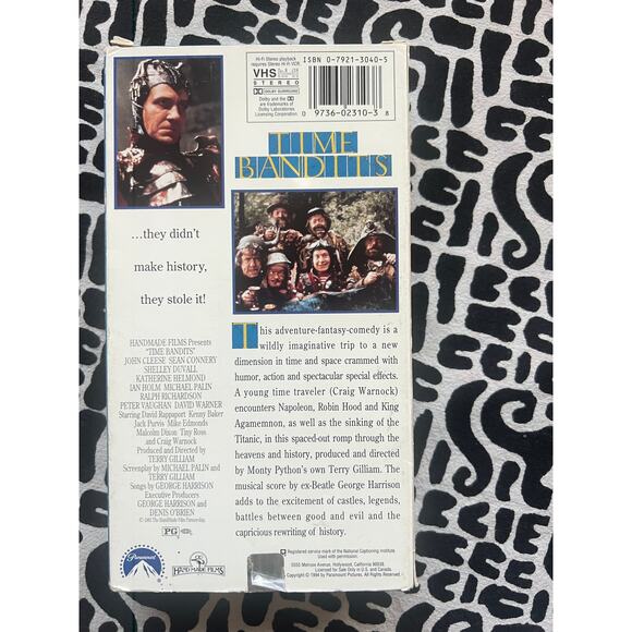 VHS Tape, Time Bandits, Fantasy - Picture 4 of 6